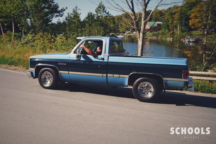 Light blue square body